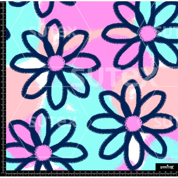 358167 AR FLORAL NEON AR