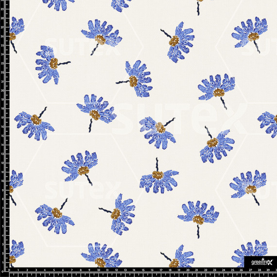 363153 AQ EMBROIDERY WHITE AQ