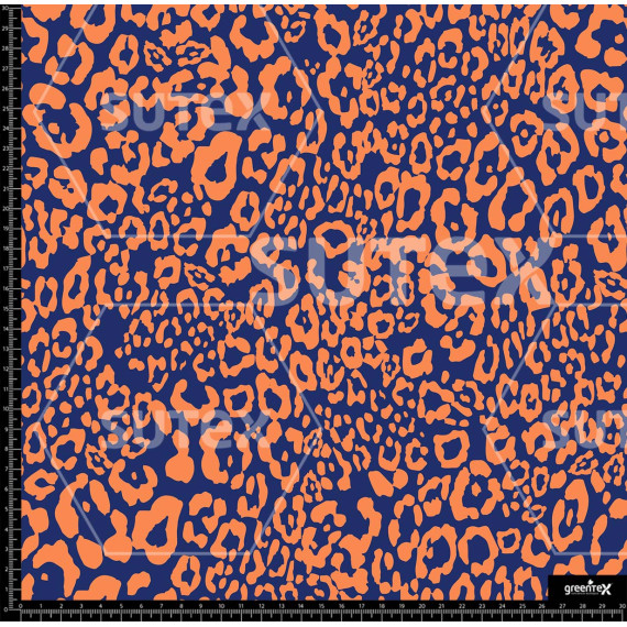 364241 LEOPARDO PRINT BLUE Z
