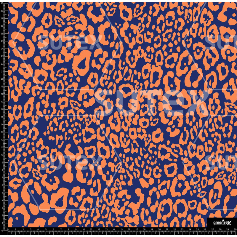 364241 LEOPARDO PRINT BLUE Z