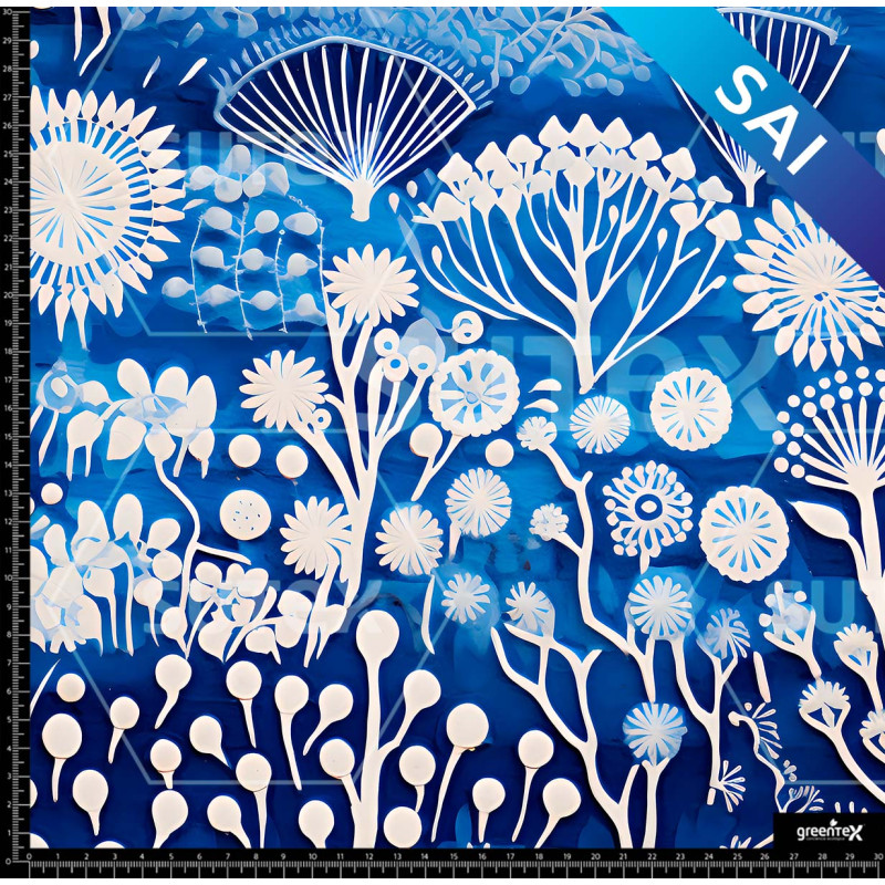 366892 ART BLUE FLORAL SAI Z