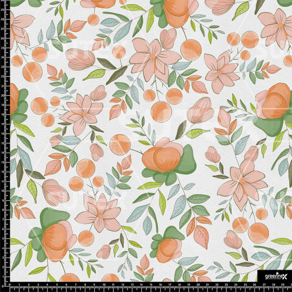 368117 ER JARDIN ARTISTICO NARANJA PASTEL ER