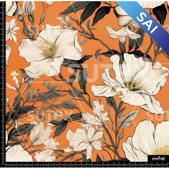 370828 SAI FLORES NARANJA ML
