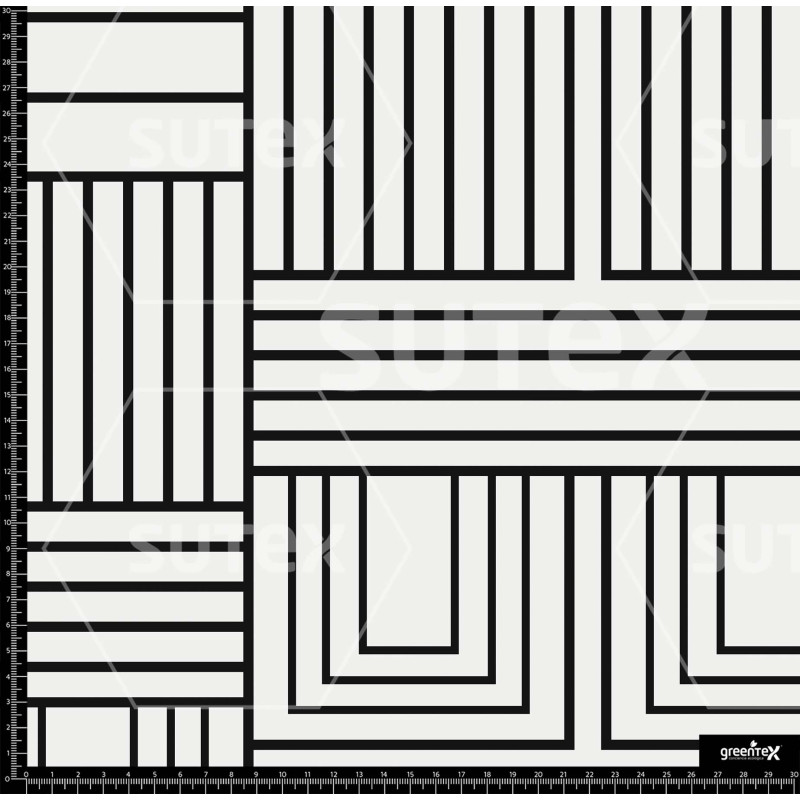 369146 BB GEOMETRICSTRIPES B