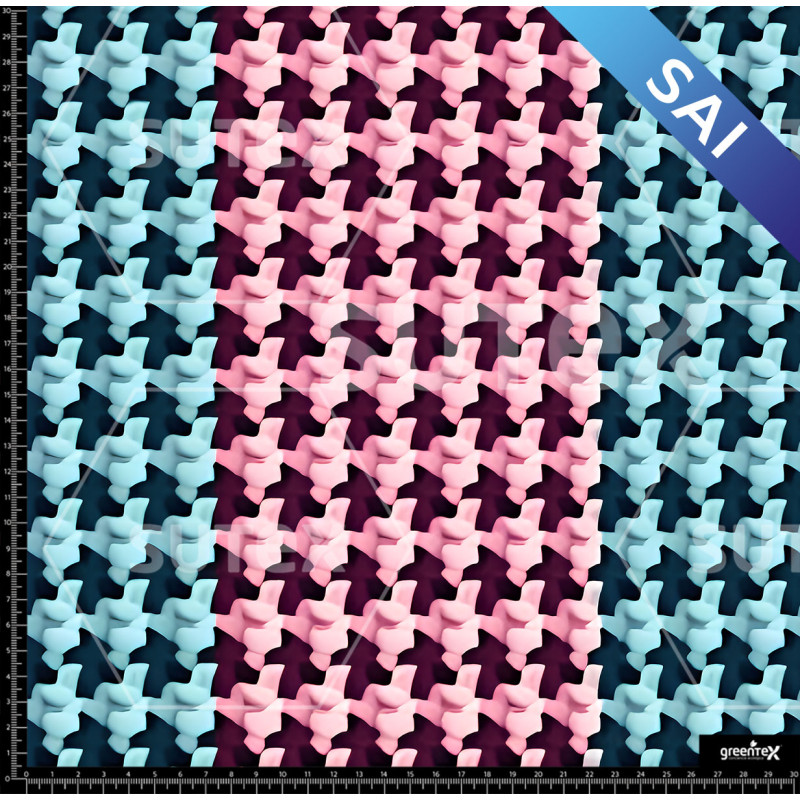 369538 KNITTED HOUNDSTOOTH 124 SAI DM