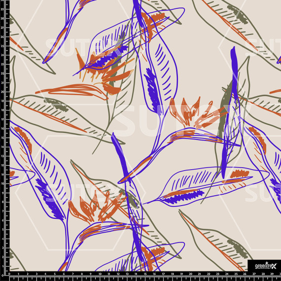 370516 AQ HANDMADE LEAVES AQ