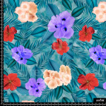 373468 ER FIESTA FLORAL AZULES ER
