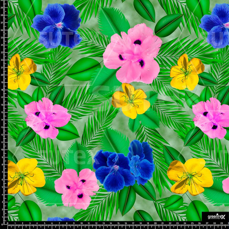 373469 ER FIESTA FLORAL VERDES ER