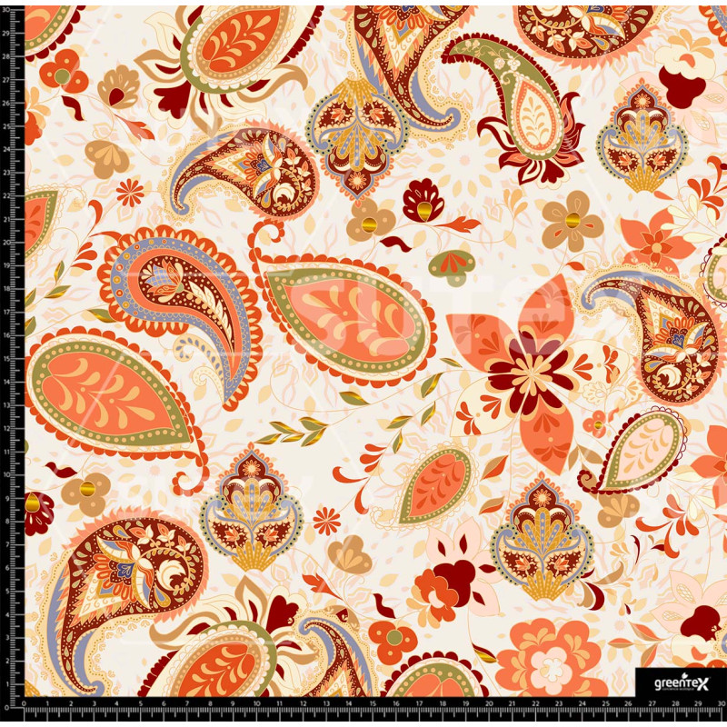 374776 PAISLEY FLORALES Z