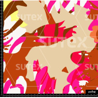 374863 FLORAL ABSTRACTO TERRA Z