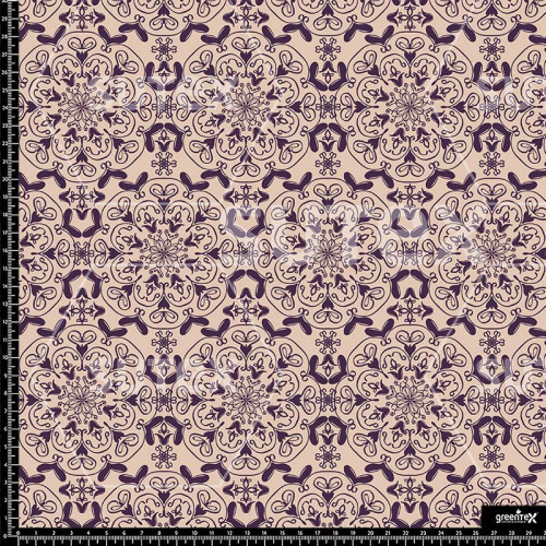 375497 ER ORNAMENTO ROCOCO VIOLETA ER