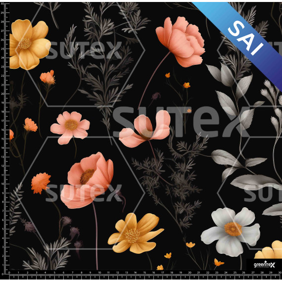 375445 XX FLOWERS NOBY SAI X