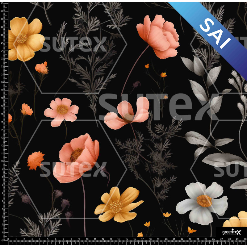 375445 XX FLOWERS NOBY SAI X