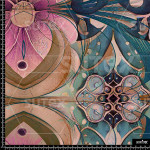 375503 ER FLORAL SURREALISTA ART NOUVEAU