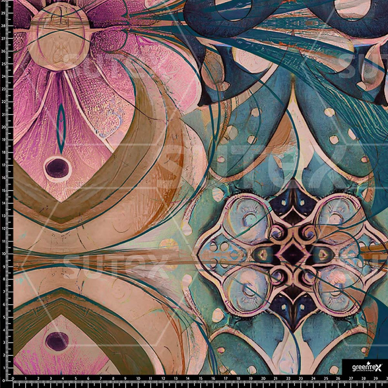 375503 ER FLORAL SURREALISTA ART NOUVEAU