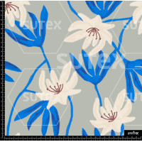 375702 AR FLORES AZUL NEON AR