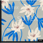 375702 AR FLORES AZUL NEON AR