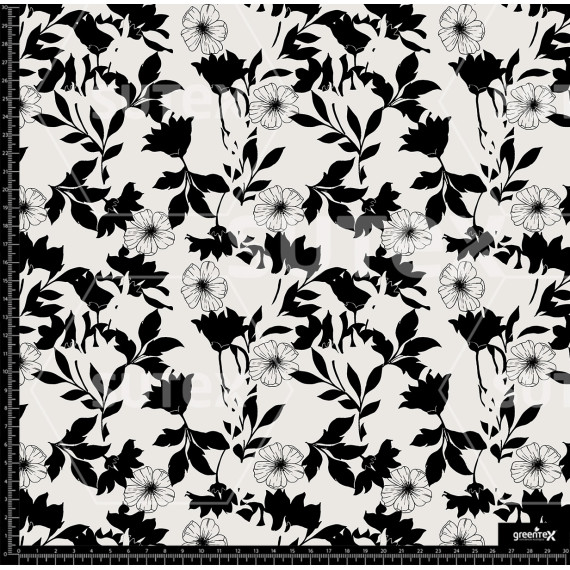 375910 AR FLORES SILUETIADAS AR