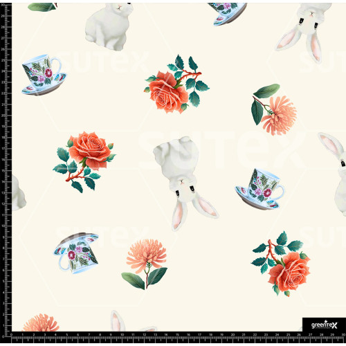376960 AR CONEJOS FLOR AR