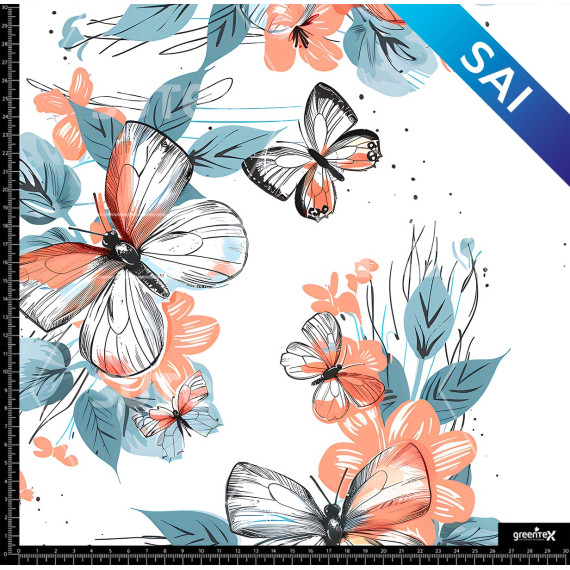 377437 SAI MARIPOSAS FLORALES SAI AR