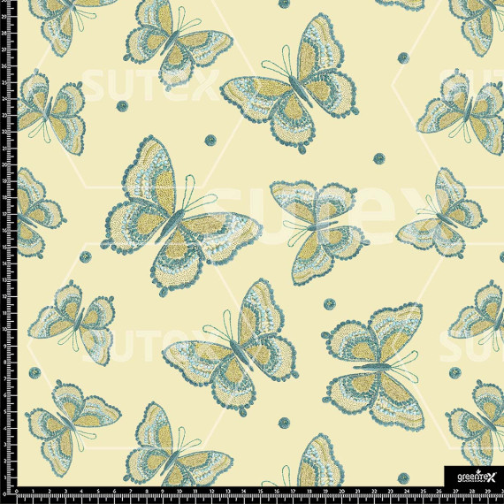 376797 AQ PUNCH NEEDLE BUTTERFLY V2 AQ