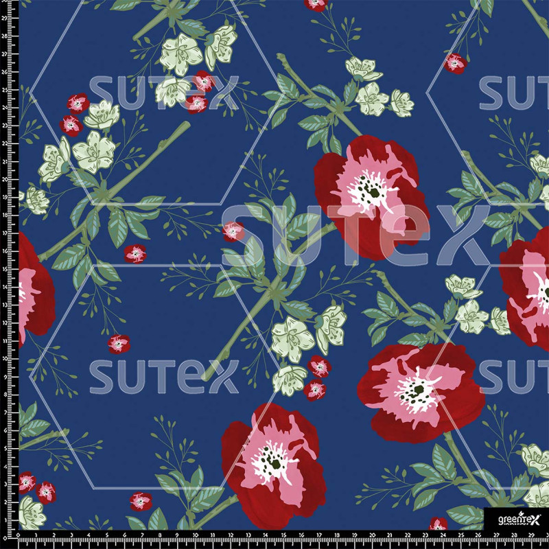 377777 AQ RAMILLETES AZUL AQ