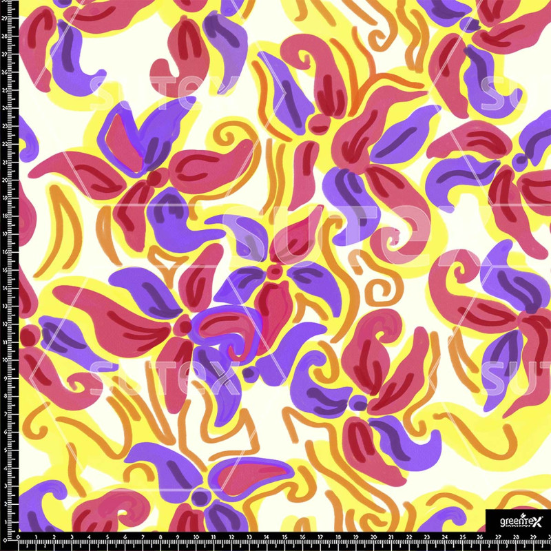 377779 AQ ABSTRACTO FLOR AQ