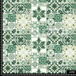 375014 ER MOSAICO GEOMETRICO OLIVA ER