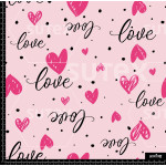 376286 LOVE CORAZONES ROSA NEON Z