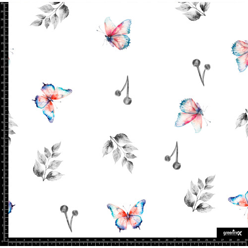 378056 AR MARIPOSAS CON HOJAS AR