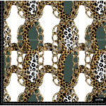 378999 AR ANIMAL PRINT CON CADENAS AR