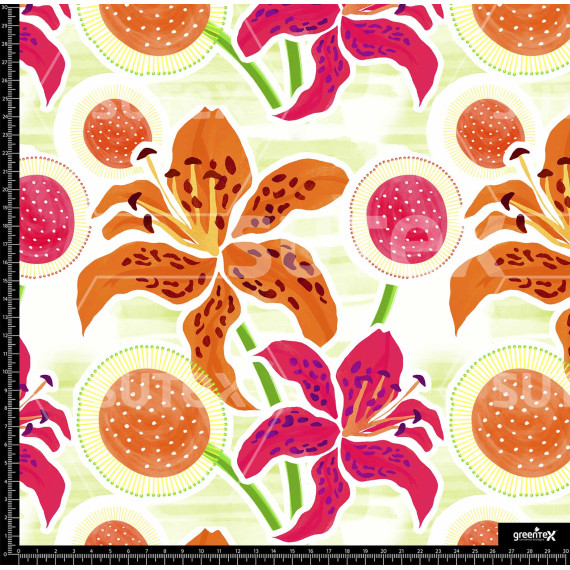 377464 BB FLORAL GARDEN DRAWING 2 B