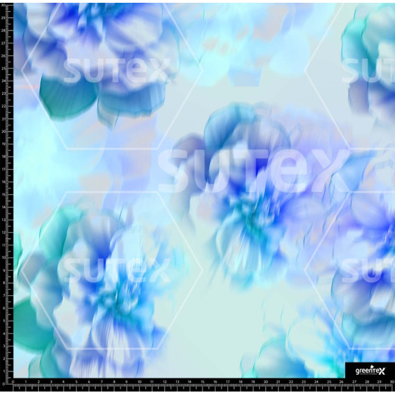 378229 FLORES PASTEL DEGRADE MARINO Z