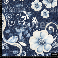 376710 DENIM FLOR2 FS
