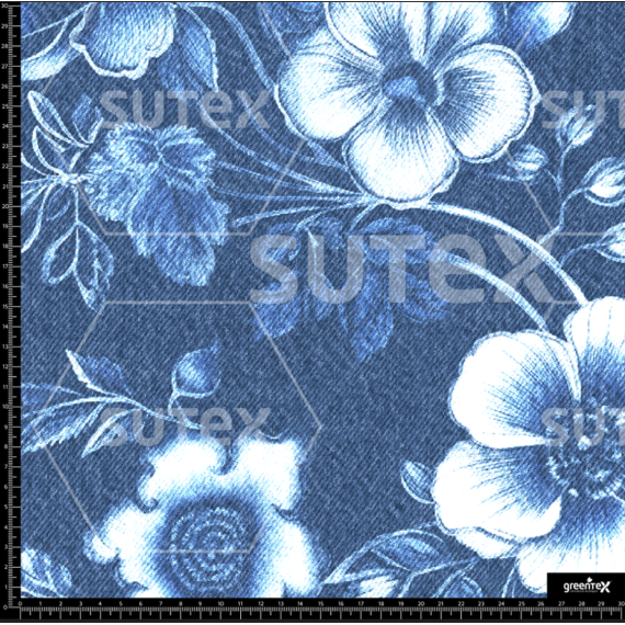 376715 DENIM FLOR6 FS
