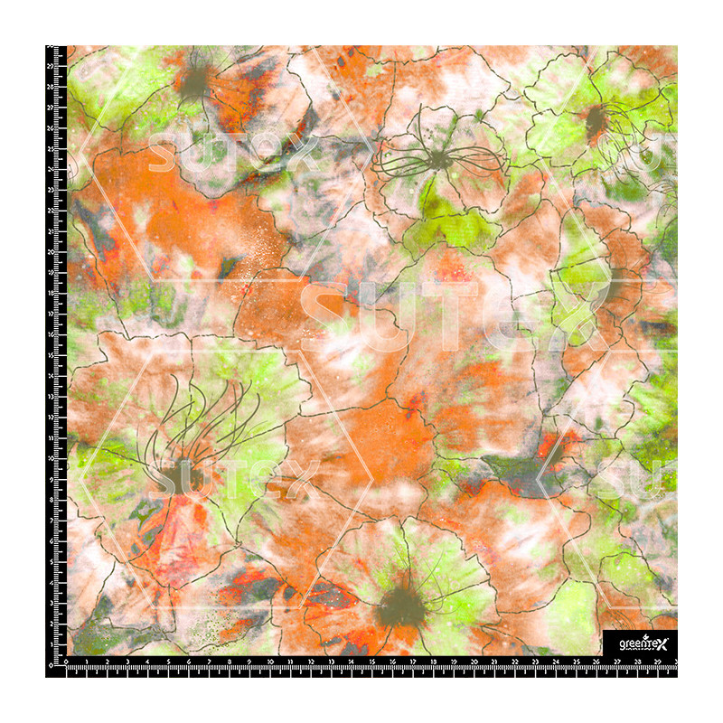 382203 ER ARTISTIC ABSTACT GARDEN ER