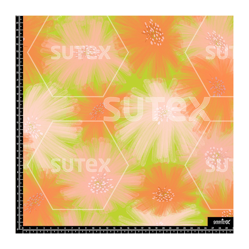 382206 ER ARTISTIC GARDEN SUMMER ORANGE ER