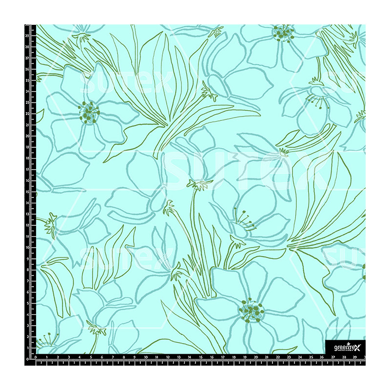 382207 ER ARTISTIC LINE GARDEN BLUE ER
