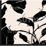 380930 AR FLOR SILUETADA AR