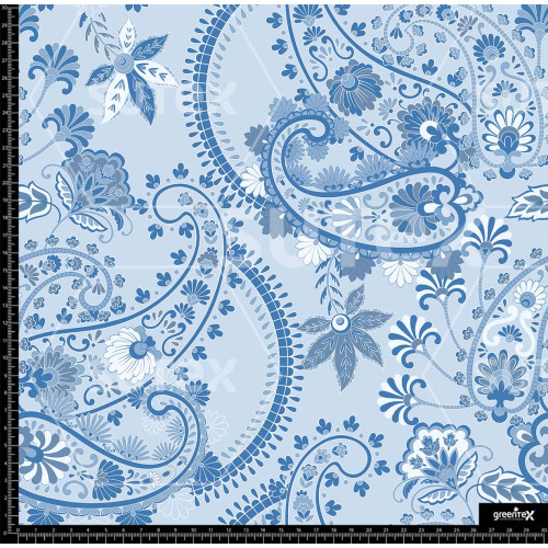 378606 PAISLEY EN AZULES NEON Z