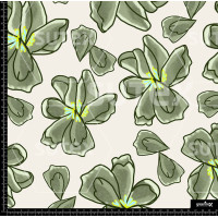 382181 AR FLORES PINTADAS VERD AR