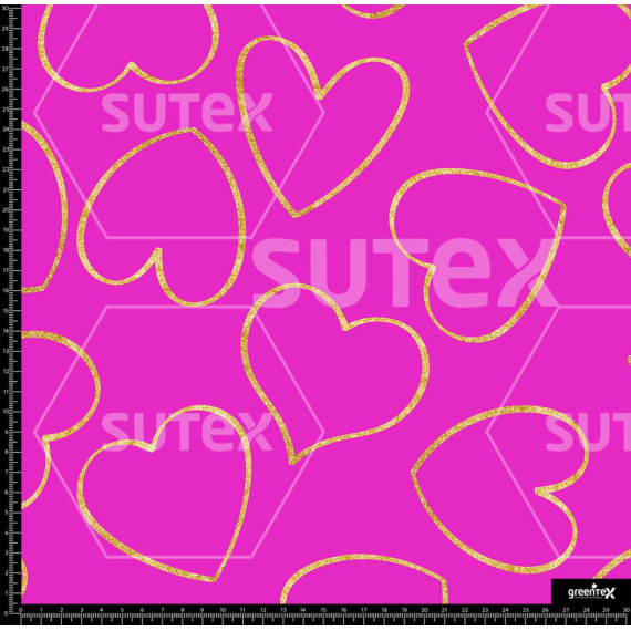 379228 CORAZONES EN FUCSIA Z