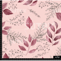 380153 HOJAS Y RAMAS ROMANTICO ROSA Z