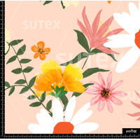 382345 JARDIN EN LIENZO