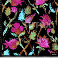 382346 FLORES PINTADAS PINCEL Z