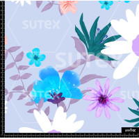 382349 JARDIN EN LIENZO PASTEL Z