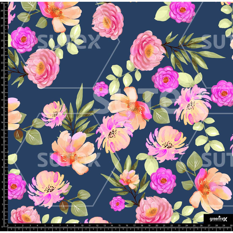 382351 FLORES PINTURA JARDIN NOCHE Z