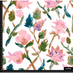 382353 FLORES PINTADAS PINCEL ROSA Z