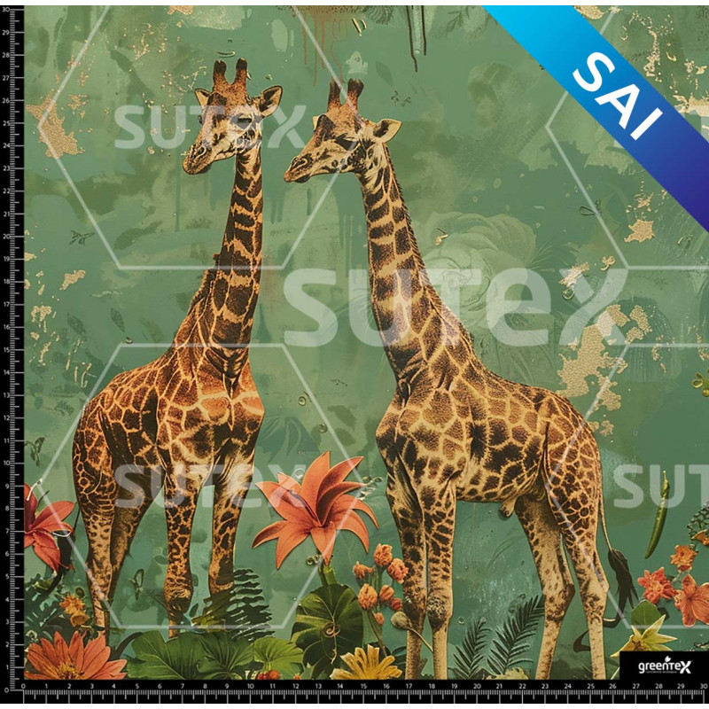 382405 SAI JIRAFAS CON FLORES AR