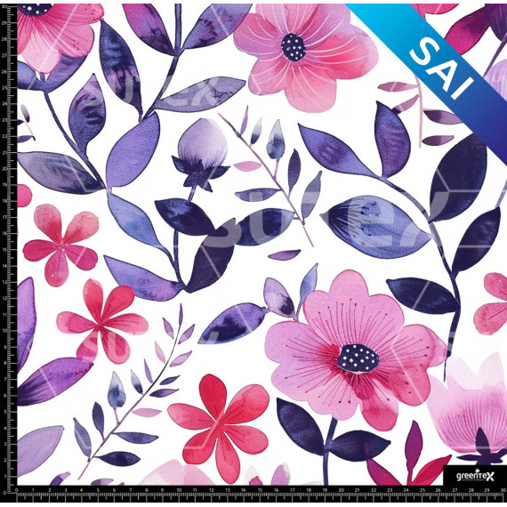382418 SAI FLORES DIBUJADAS PP AR